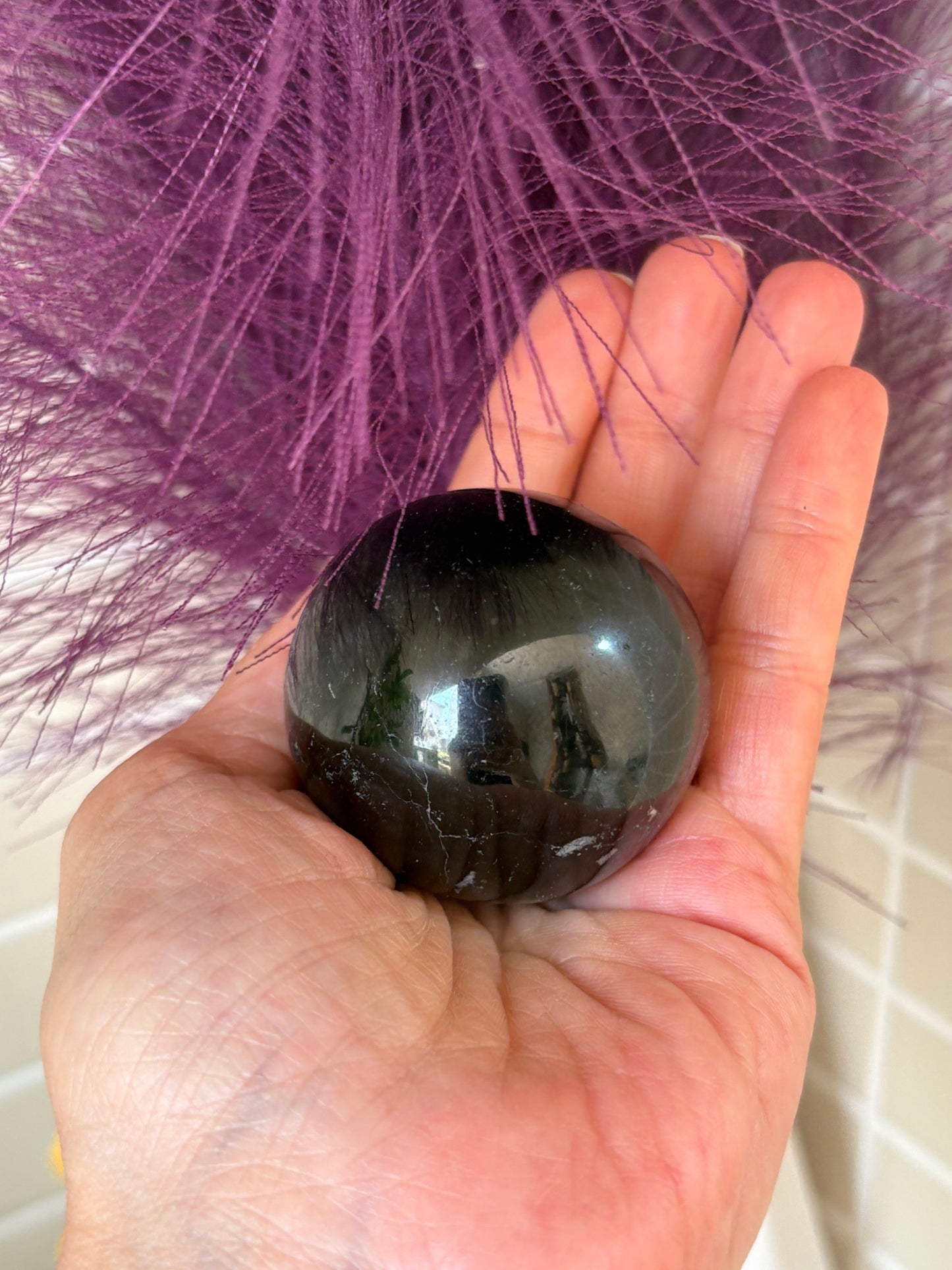 Esfera de turmalina
