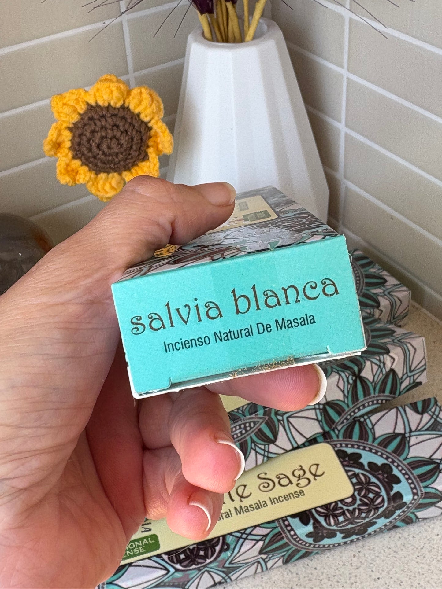 Incienso salvia blanca