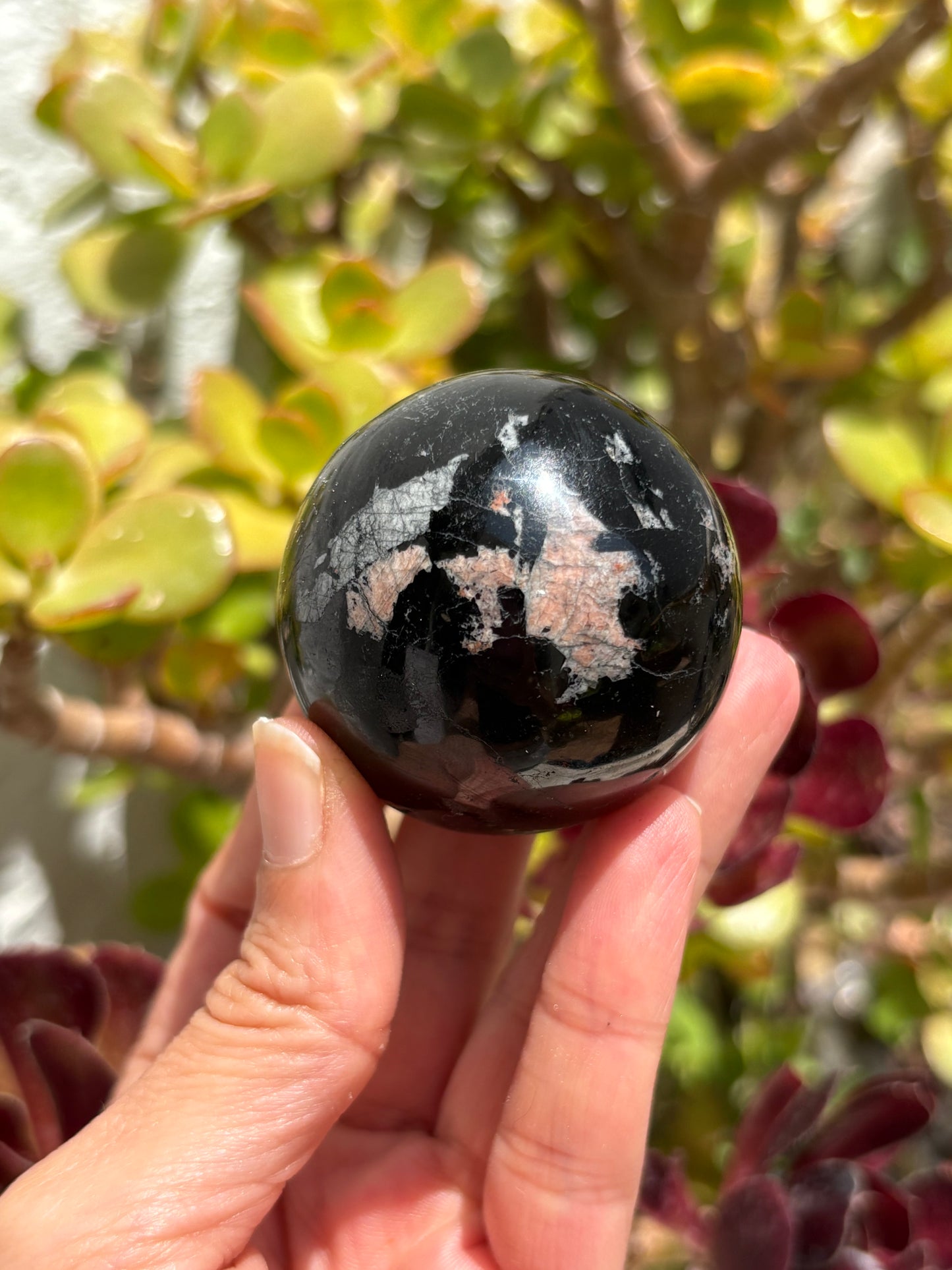Esfera de turmalina