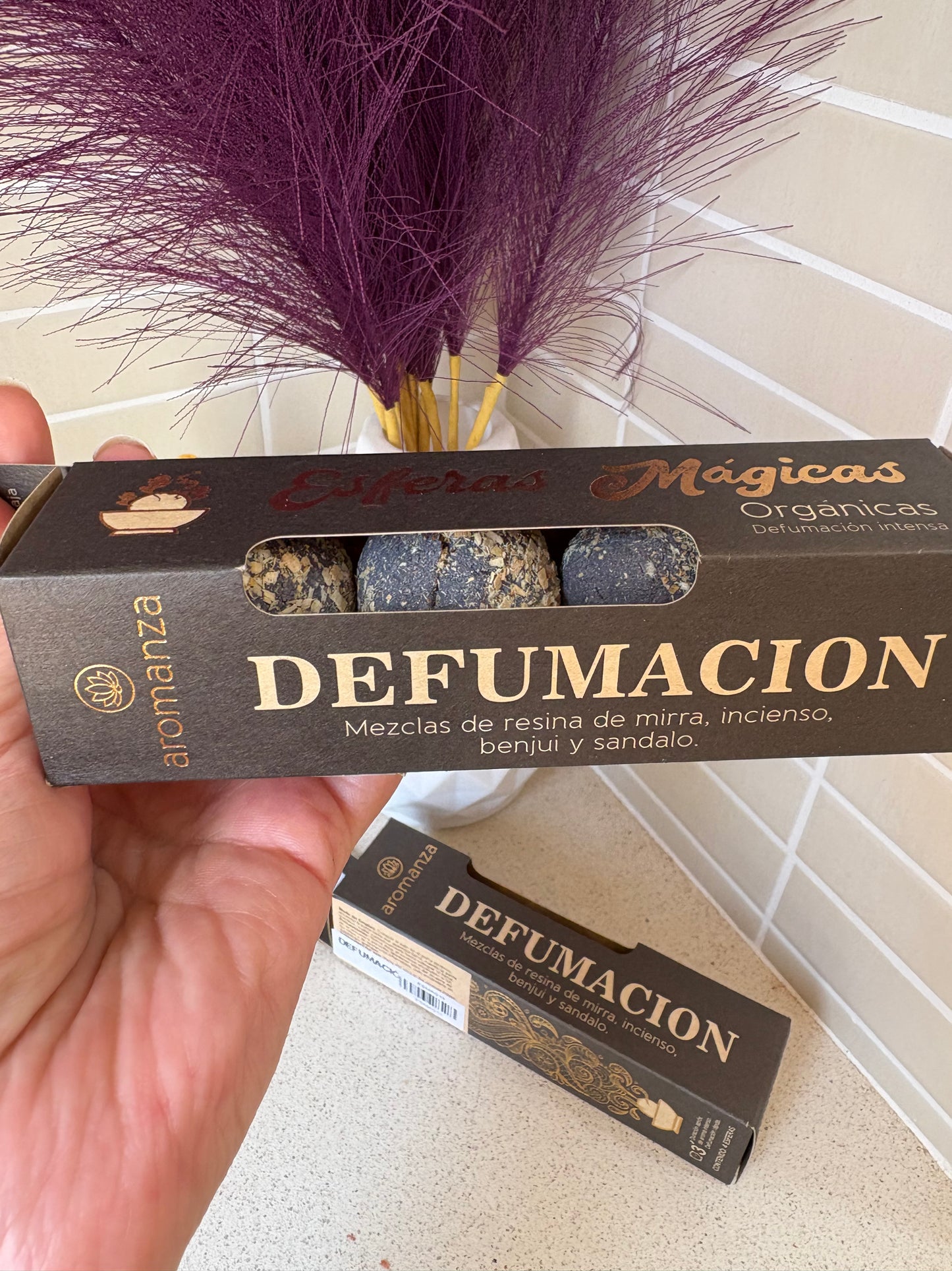 Esferas mágicas defumacion
