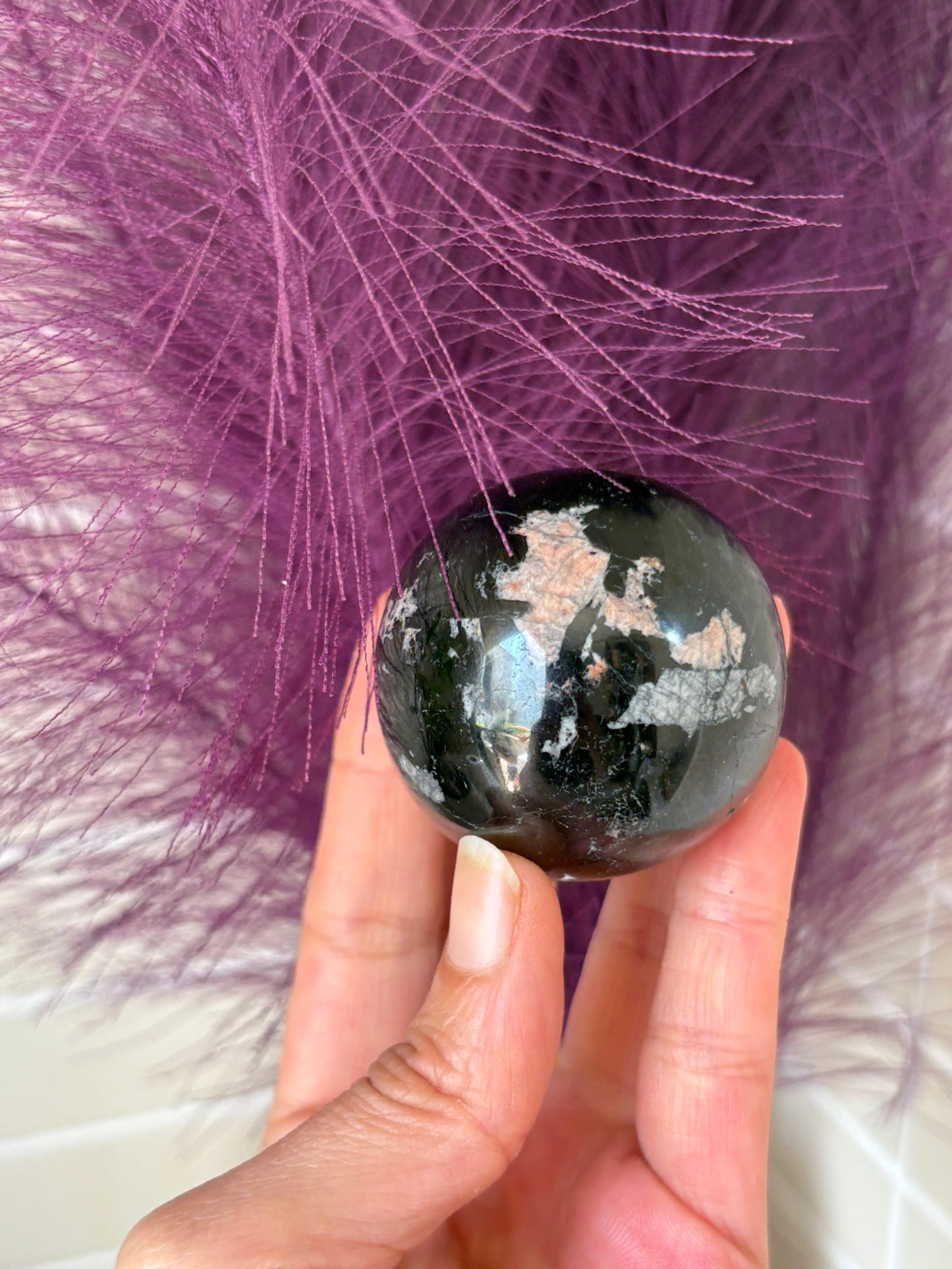 Esfera de turmalina