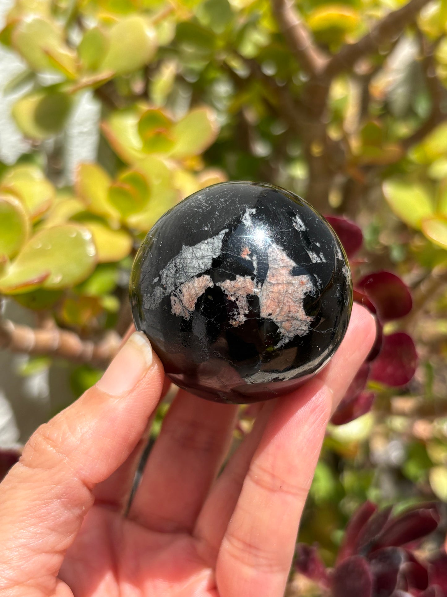 Esfera de turmalina