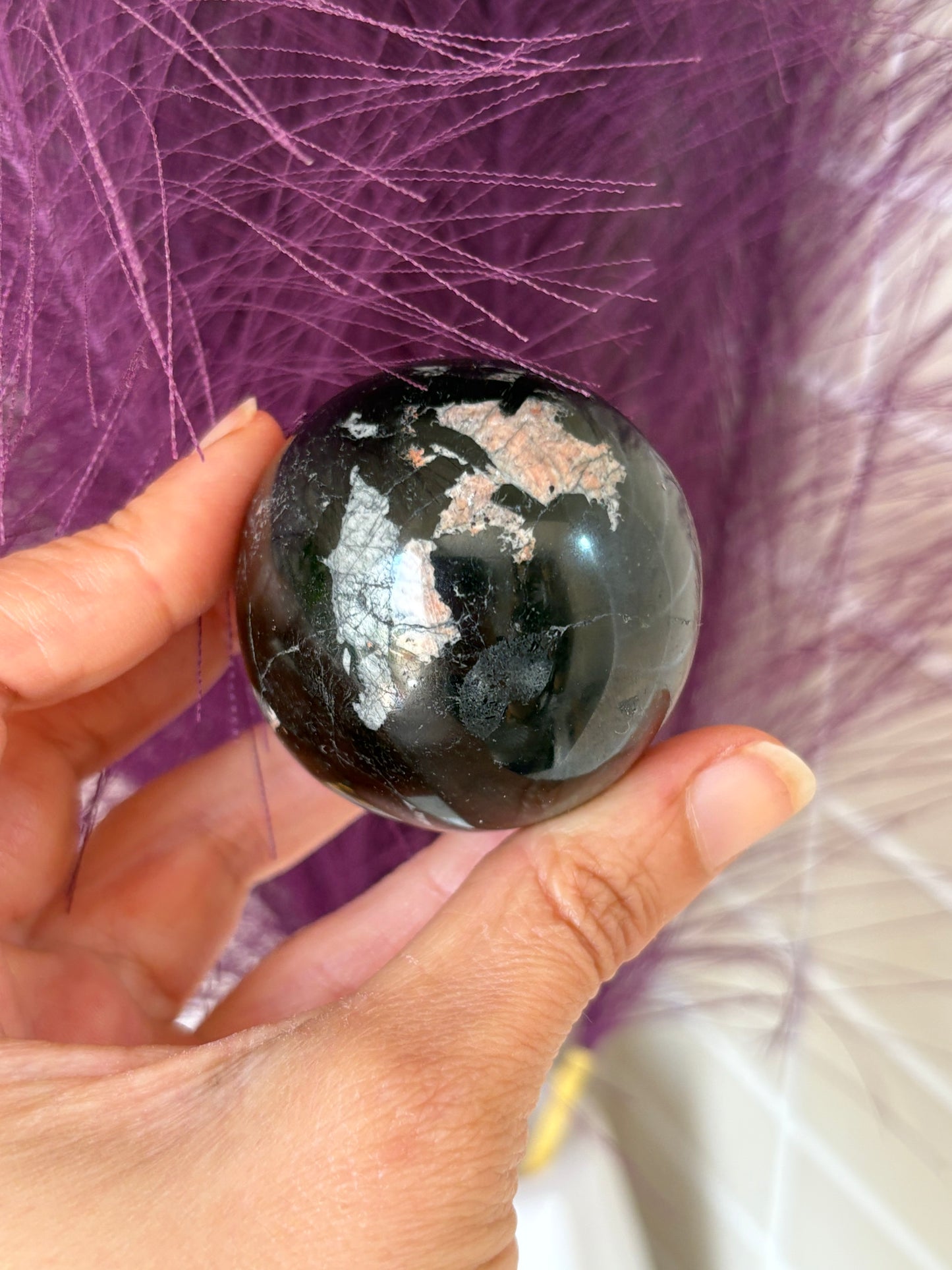 Esfera de turmalina